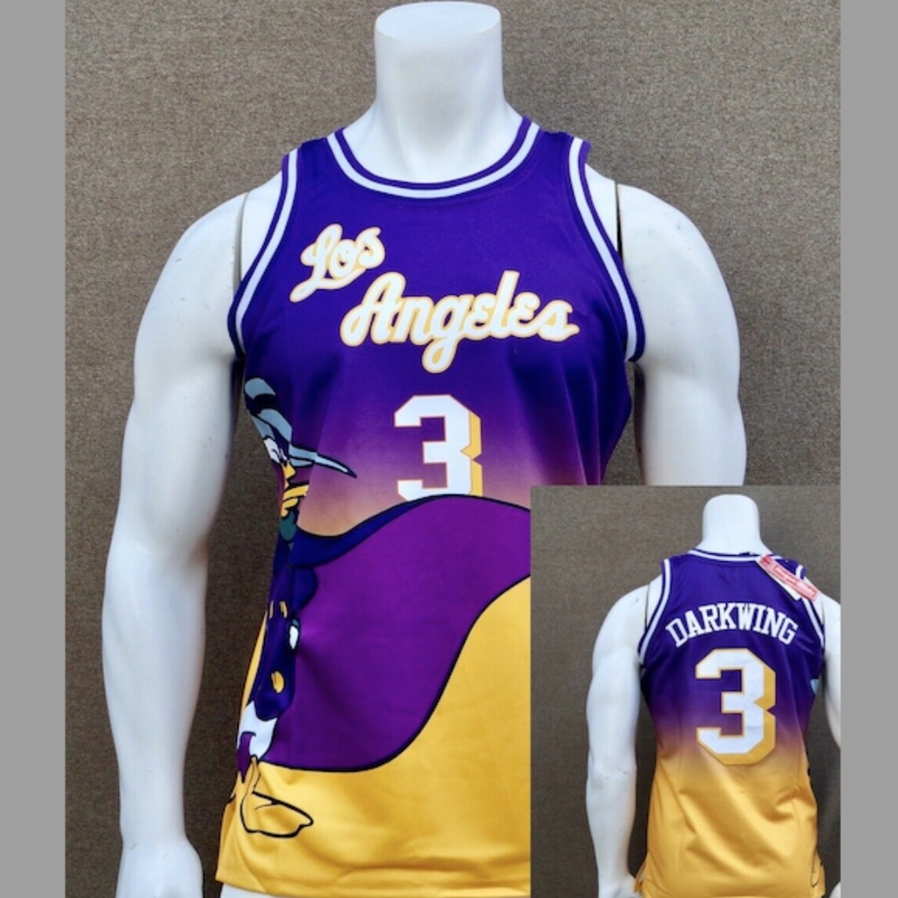 NEW Los Angeles Darkwing Men's Headgear Classics Embroidered Jersey
